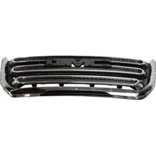 AM Autoparts Front Grille For 2016-2017 GMC Terrain - Chrome & Black (GM1200724)