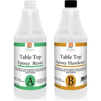 Table TOP EPOXY Resin 64 oz Kit. for Super Gloss Coating