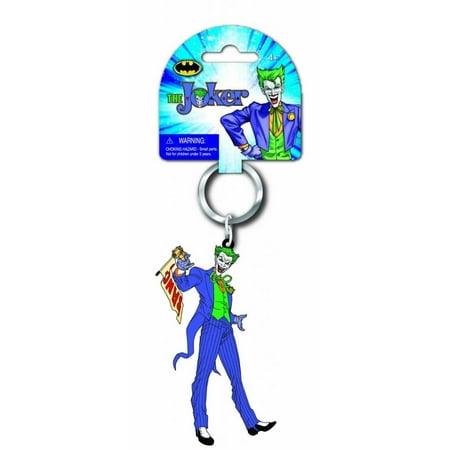 Joke Keychain - The Joker Batman Laser Cut Rubber Keychain