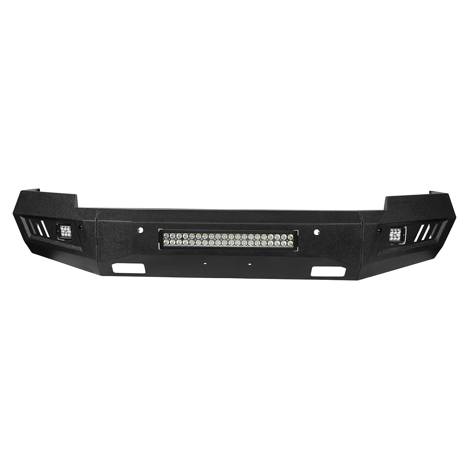 Hooke Road Fit Chevy Silverado 1500 2014 2015 Full Width Front Bumper Steel