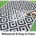 thumbnail image 5 of Outdoor Rug for Patio,Waterproof Reversible,Non-Slip Large Area Rug for Camping, RV, Deck, Balcony, Backyard, Multiple Sizes & Patterns, 5 of 5