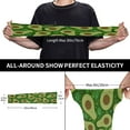 thumbnail image 5 of Uemuo Big Colorful Avocados Printed Arm Sleeves, Cooling UV Sun Protection Sports Compression for Men/Women, 5 of 8