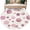 Pink, variant on Round Area Rugs Collection 8 Ft, Blue Polka Dots Non-Slip Residential Carpet, Modern Abstract Art Indoor Crawling Mats Runner Rugs for Living Room/Dining Room/Bedroom
