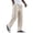 A7-Beige, variant on Mens Casual Pants Drawstring Elastic Waist Pants with Pockets Straight Leg Slacks Summer Beach Vacation Loose Fit Casual Sweatpants,Camouflage Green M