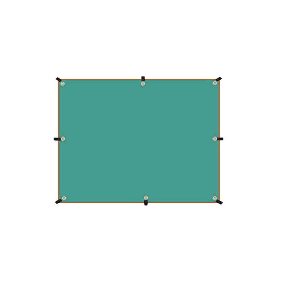 Sonducket Toldo Flysheet Viaje Lona impermeable Carpa Sombra Jardín Exterior Dosel Patio Senderismo Picnic Pesca Playa Refugio carpas cian 3*5M Sonducket OD030464-01