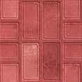 thumbnail image 1 of Ahgly Company Machine Washable Indoor Square Transitional Red Area Rugs, 8' Square, 1 of 7
