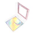 thumbnail image 3 of Caja de pestañas postizas Yuyangstore 3D Papel de brillo vacío Bandeja transparente soporte de pestañas Púrpura plata, 3 of 8