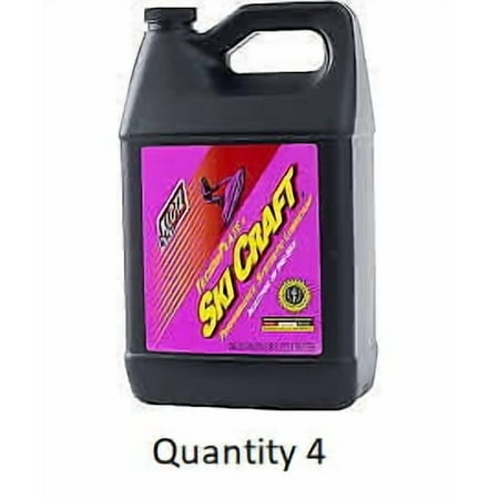 FOUR (1) Gallon Jugs Klotz KL-307 Ski Water Craft TC-W3 Synthetic 2-Stroke Oil