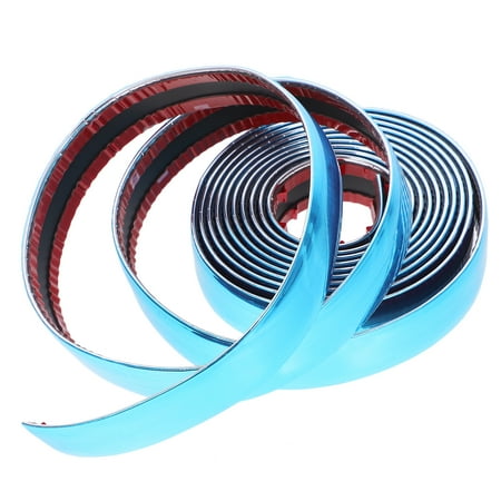 Arborister 21mm Self Adhesive Chrome Styling Trim for Car Exterior (Silver)