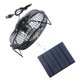 thumbnail image 1 of EeaseMX Ventilador solar USB silencioso con rotación de ángulo libre para escritorio, sistema de ventilación para gallineros y exteriores (3,5 W, 6 pulgadas), 1 of 7