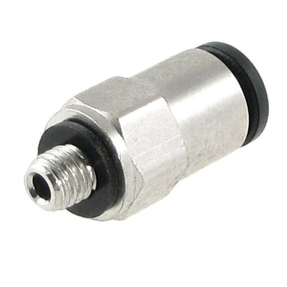 Unique Bargains Straight Male Thread to 5mm Quick Connector Air Pneumatic Fitting