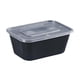 thumbnail image 2 of Lonchera desechable de plástico rectangular de grado alimenticio, 10 unidades, transparente, con tapa, organizador desechable, 2 of 6
