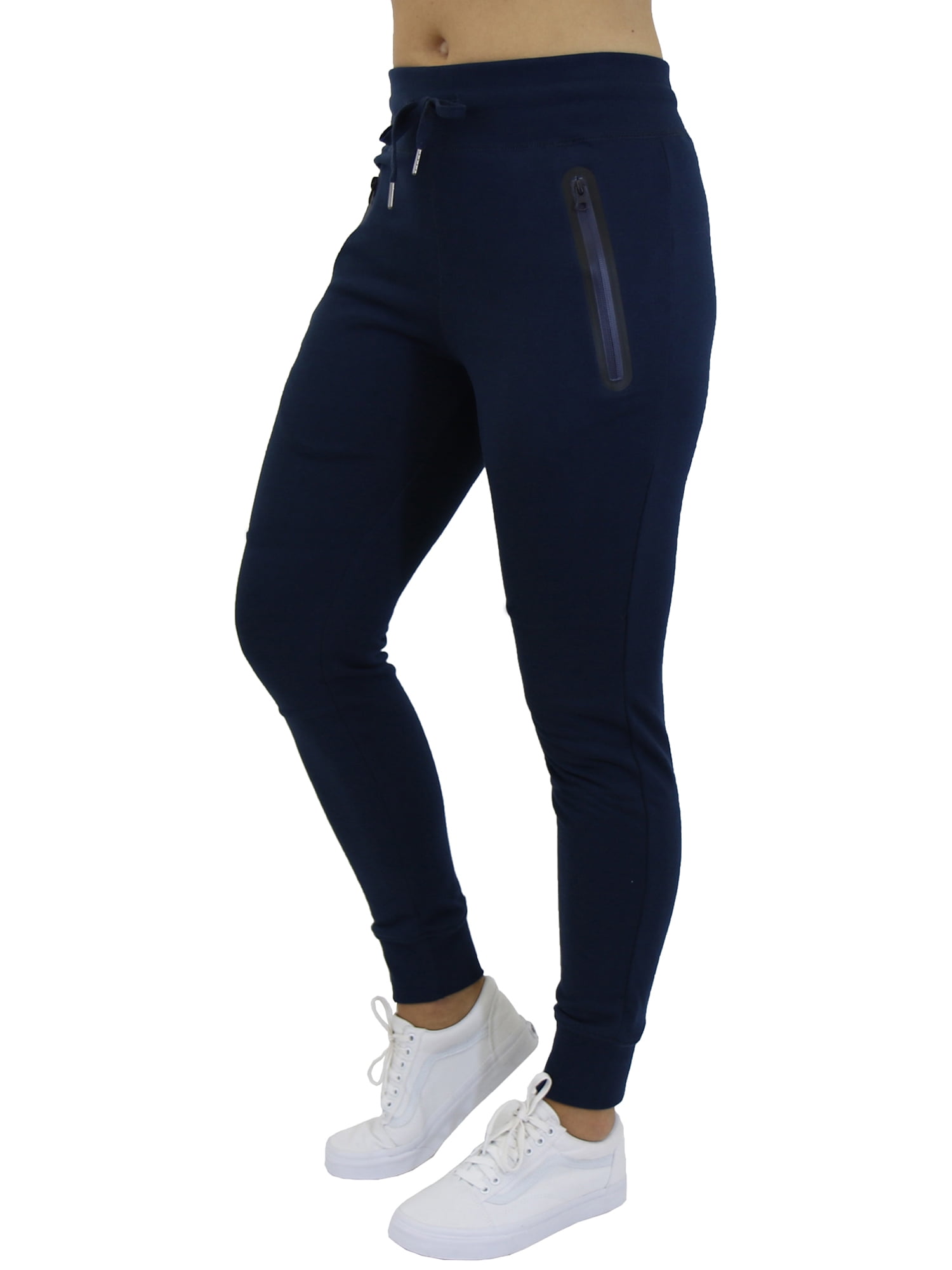 Women’s Jogger Pants With Tech Zipper Pockets - SLIM FIT DESIGN ...