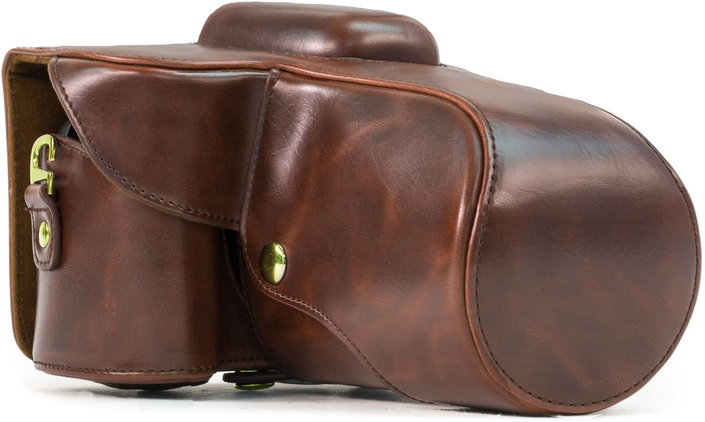 nikon leather camera bag