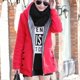 thumbnail image 4 of Women Winter Sweatshirt Thick Fleece Lined Hooded Jacket with Pocket Zipper, 4 of 5