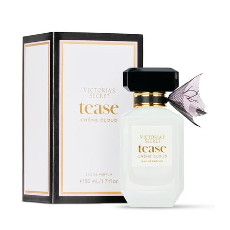 Victoria's Secret Tease Crème Cloud Eau de Parfum, Notes of Vanilla Meringue, Santal Flower & Sheer Amber, Perfumes for Women (1.7 oz)