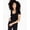 Black, variant on Womens Petites Scoop Neck Bodycon Bodysuit