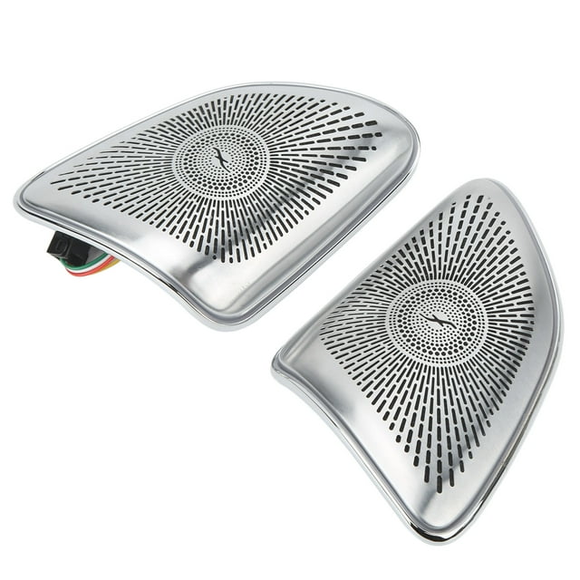 A Pillar Tweeter Cover, 64 Color Tweeter Cover With LED Ambient Lighting Replacement For GLE GLS-Class W167 X167 2020 Onwards