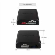 EASYGUARD EC002-V-NS Passive keyless Entry PKE car Alarm Push Button Start Remote Engine Start Touch Password keypad Entry Vibration Alarm DC12V