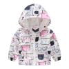 thumbnail image 7 of Hicidod Baby Jackets Hooded Long Sleeve Zip Up Windproof Thin Coats Cute Cartoon Print Casual Fall Spring Windbreaker, 7 of 7