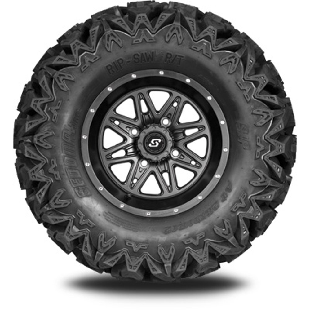 Sedona Rip Saw Badlands TireWheel Kit 28X10R14 4/1375 2 10mm Bolt 5705109+1191