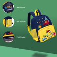 thumbnail image 4 of Mochila Willikiva Cute Zoo Little 3D impermeable para niños, amarilla, 4 of 7