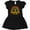 AB-Black, variant on Inktastic Juneteenth 6-19-1865 Rainbow Girls Baby Dress