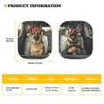 thumbnail image 5 of Jeiento Funny German Shepherd Sunshade Visor 2 PCS Car Windshield Sun Shade Easy Installation Foldable Automotive Interior Accessories for Sun Protection Sun Shade for UV Protection, 5 of 7