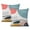 Abstract Art Mid-97, variant on Artistic Boho Pillow Covers 18x18, Set of 2 - Geometric Mid Century Style, Linen Farmhouse Vintage Abstract Art, Ideal Boho Décor for Home, Couch, Sofa, Outdoor