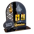 thumbnail image 1 of 3d Digital Timing Ornament Ramadan Calendar Acrylic Eid Mubarak Decoration Diy Handcrafted Mirror Design Countdown Calendar Ornament Ramadan Countdown, 1 of 8