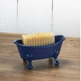 thumbnail image 5 of Mini Blue Bathtub Soap Dish, 5 of 6