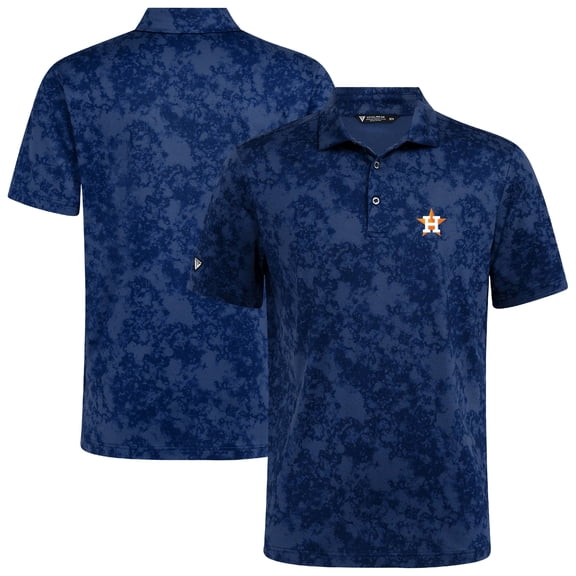 Men's Levelwear Navy Houston Astros Whisper Insignia 2.0 Polo