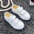 thumbnail image 4 of WZEIIOT Toddler Boys Trainers Hook Loop Canvas Soft Sole Sneakers Kids Girls And Boys Spring Autumn Soft Fashion Board Shoes, 4 of 5