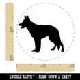 thumbnail image 2 of German Shepherd Dog Solid Self-Inking Rubber Stamp Ink Stamper - Pink Ink - Mini 1/2 Inch, 2 of 7
