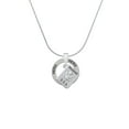thumbnail image 2 of Delight Jewelry Silvertone U.S. Passport Hero Ring Charm Necklace, 18", 2 of 4