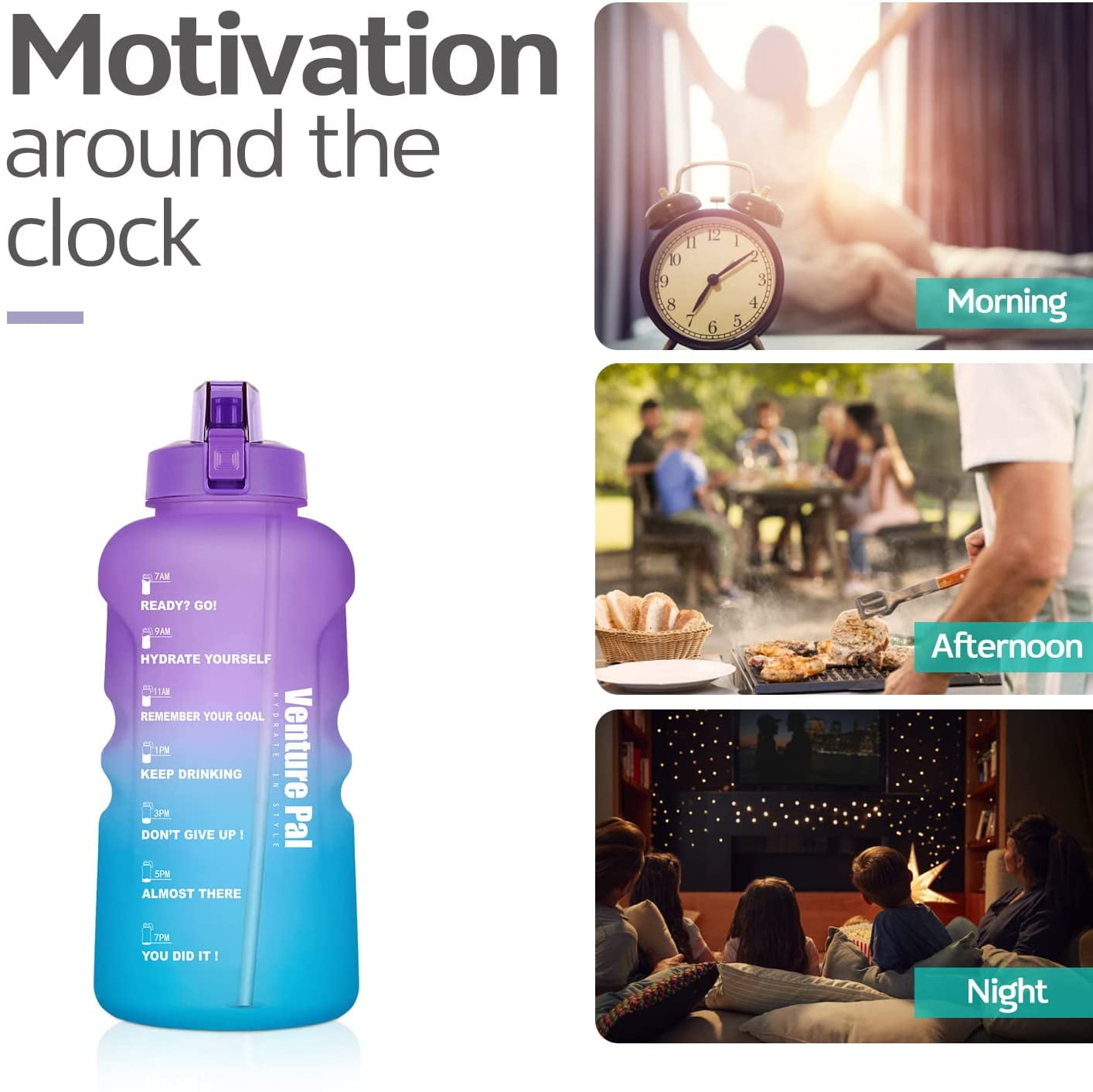 This $24 Motivational Water Bottle Has 19,300 5-Star Reviews on