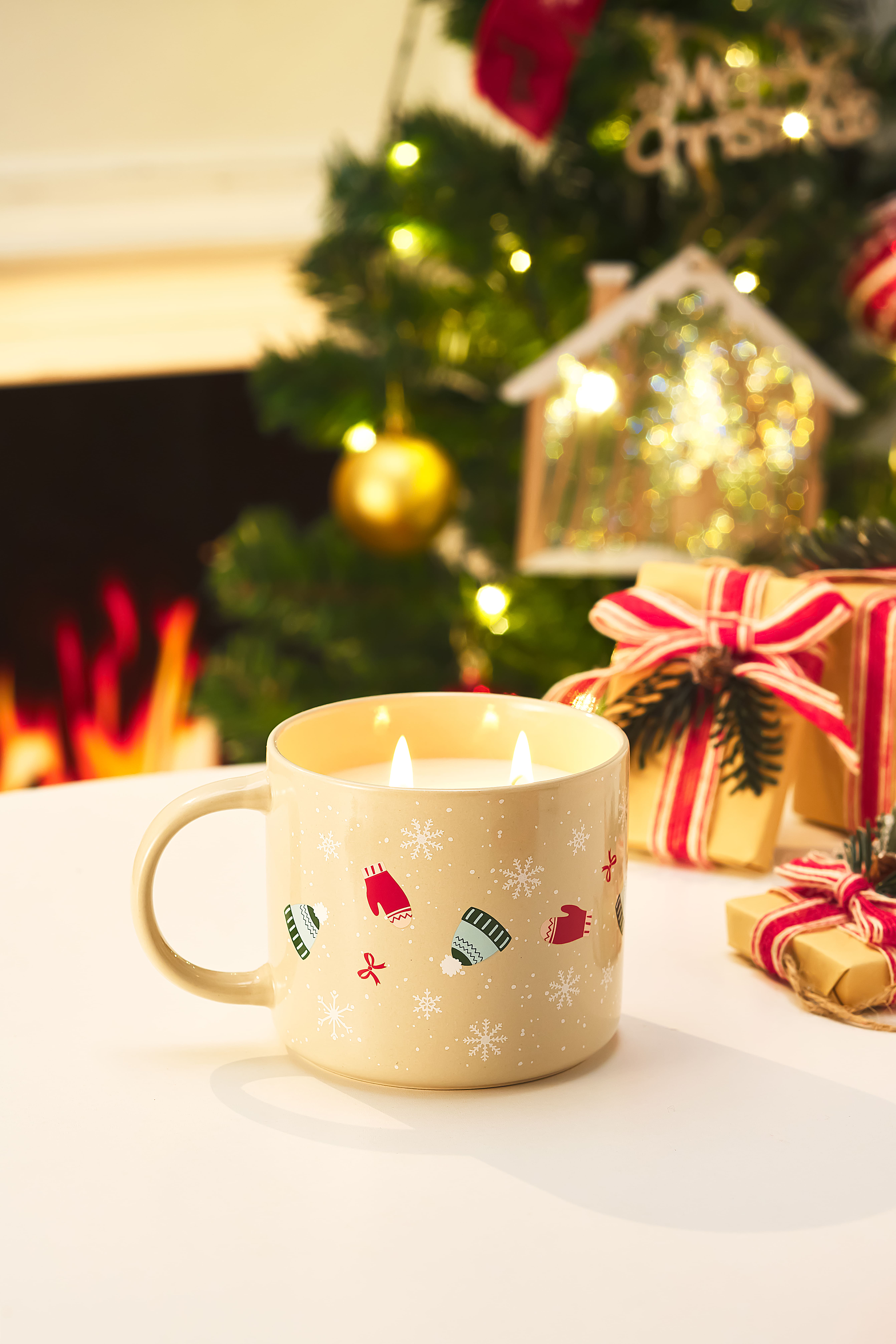 Mainstays 13OZ MUG CRANBERRY MANDARIN SPICE