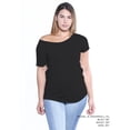 thumbnail image 2 of Awkward Styles Off The Shoulder Shirt Oversized Shirt for Women Cute Flowy Top Slouchy Oversized Tshirt Off The Shoulder Loose Fit Shirts for Women Off Shoulder Shirt, 2 of 5