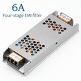 thumbnail image 4 of 6A EMI Filter 4-Stage Electromagnetic Interference Suppressor Common Power EMC Audio Amplifier Purifier Without, 4 of 5