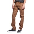 thumbnail image 2 of Victorious Men's Slim Fit Unwashed Raw Denim Jeans DL980 - Wheat - 38/32, 2 of 6