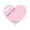 #0060-Pink, variant on Cheapark Valentines Day Heart-Shaped Card Flower Bouquet - Portable Gift Card Gift with Writeable Message, Romantic Present for W eddings & Anniversaries