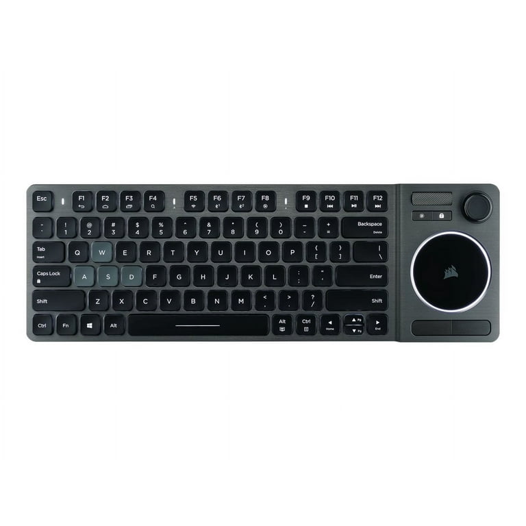 CORSAIR K83 Entertainment - Keyboard - with touchpad, pointing 