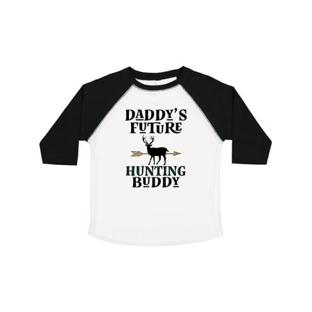 

Inktastic Daddy Future Hunting Buddy Gift Toddler Boy or Toddler Girl T-Shirt