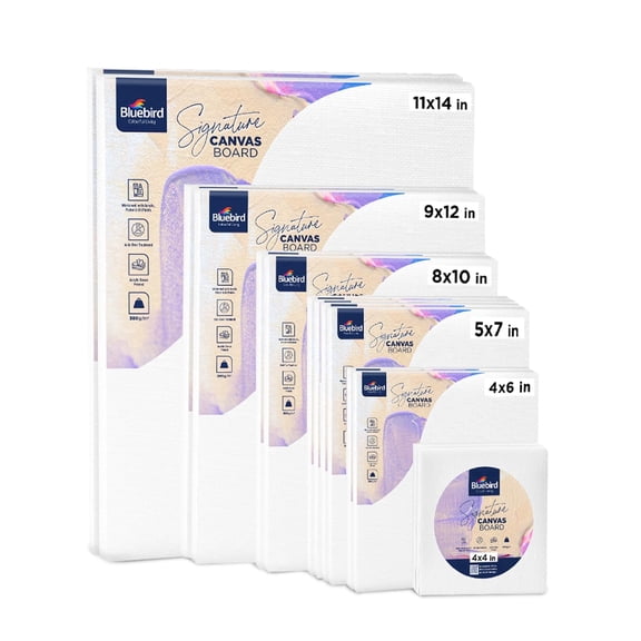Bluebird Canvas Board 14 Pack