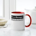 thumbnail image 4 of CafePress - Micro Managers: Getting The Little Things Done! Mu - 11 oz Ceramic Mug - Novelty Coffee Tea Cup, 4 of 4