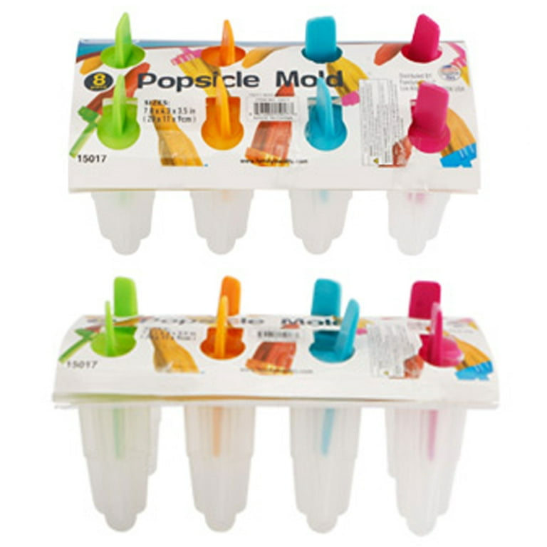 New Silicone Pop Popsicle Mold Frozen Ice Lolly Mould Tray Pan Ice Cream  Maker T