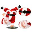 thumbnail image 4 of Papá Noel bailando cantando, Papá Noel giratorio invertido de Navidad, muñecas musicales, adornos de juguete de peluche eléctricos, Navidad para niños, 4 of 5