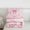 Pink 01, variant on Feelyou Pink Bowknot Full Size Comforter Sets, Bohemian Damask Flower Bedding Sets, 3pcs