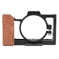 thumbnail image 3 of High-quality Aluminium Alloy Camera Cage Camera Cage Wooden Handle Gor Slr Camera For Installing Microphones, Fill Light, Etc, 3 of 8