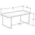 thumbnail image 3 of Clear Acrylic 22"W x 10"D x 12"H 1/2" Thick Deluxe Riser w/ Bumpers, 3 of 7